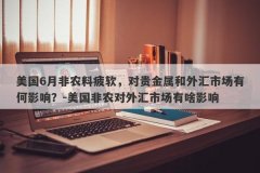 美国6月非农料疲软，对贵金属和外汇市场有何影响？-美国非农对外汇市场有啥